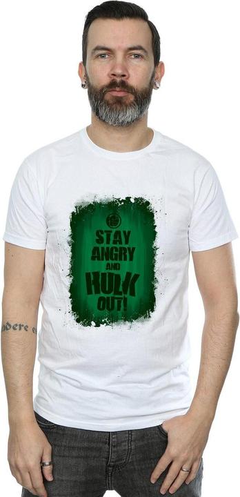 Immagine prodotto Maglietta Hulk Uomo Stay Angry (L)