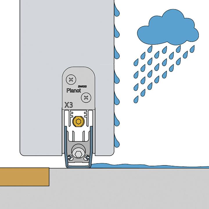 Image du produit Planet Joints d'abaissement de porte X3