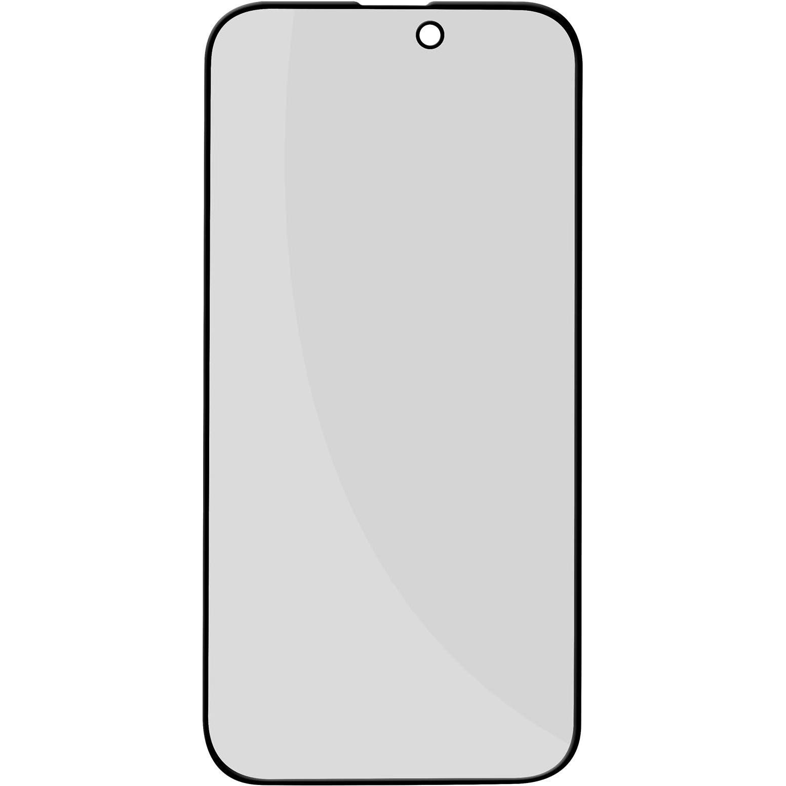 Avizar Privacy Displayfolie, gehärtetes Glas (1 Stück, Apple iPhone 14 Pro Max), Smartphone Schutzfolie, Schwarz