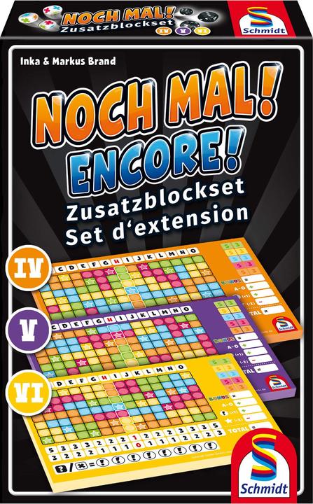 Schmidt Spiele Noch Mal. Zusatzblockset (Deutsch)