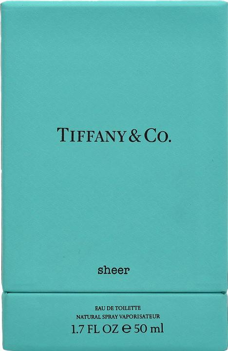 Actual product image Tiffany & Co. Tiffany Sheer (Eau de toilette, 50 ml)