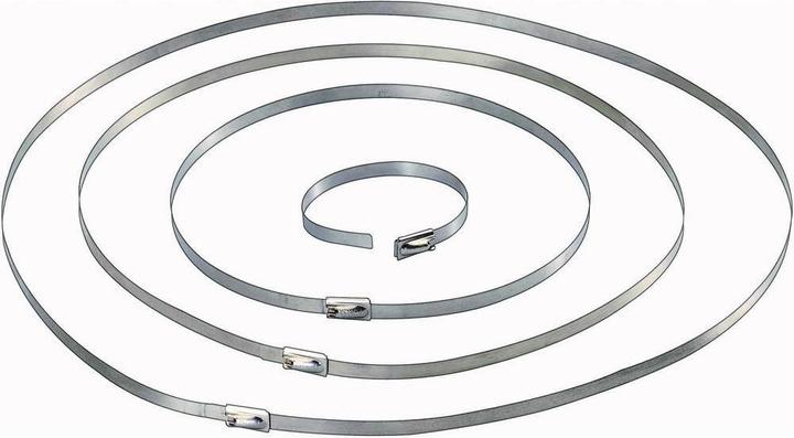 Image du produit Tru Components Serre-câbles en acier (Serre-câbles métalliques, 201 mm, 10 pcs)
