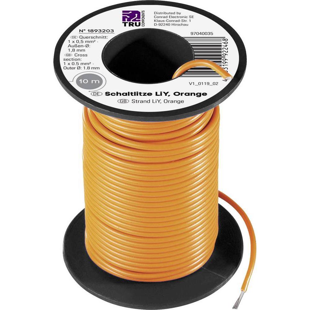 Thumbnail - Tru Components, Kabelleitung, LiY Schaltlitze (10 m)