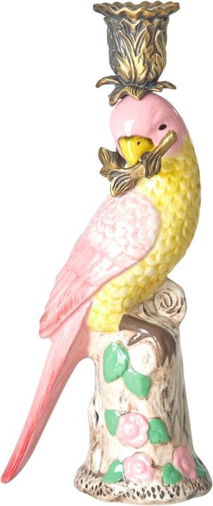 Produktbild Rice Ceramic Candle Holder in Bird Shape Pink