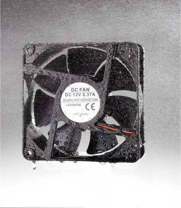 Actual product image Tru Components Waterproof axial fan (120 mm, 1 x)