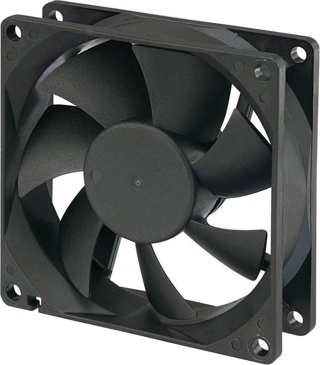 Image du produit Tru Components Ventilateur axial 12 V/DC 42 m³/h (L (80 mm, 1x)