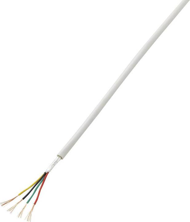 Productafbeelding Tru Components Alarmkabel LiYY 4 x 0,14 mm² W (50 m)
