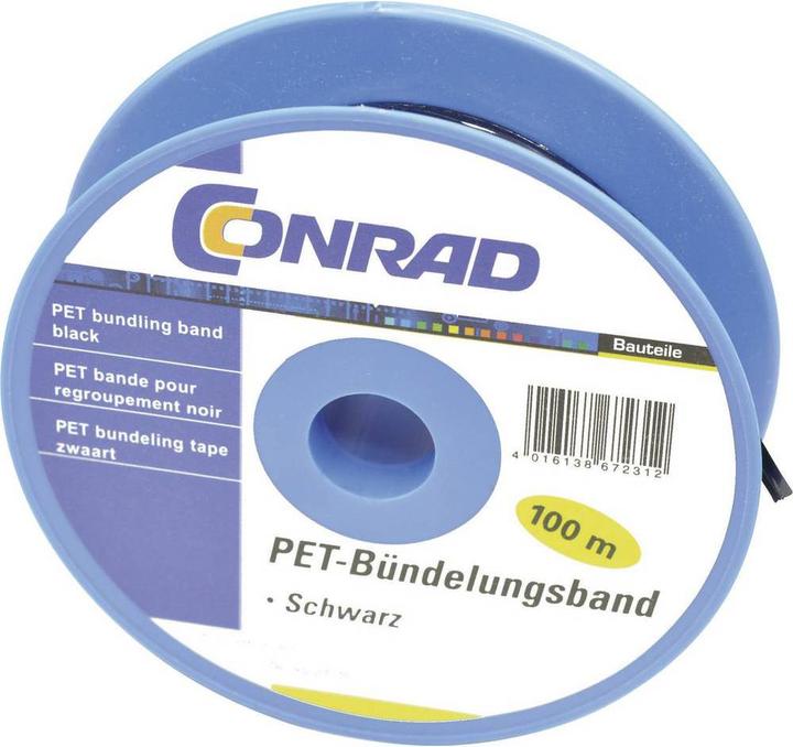 Image du produit Tru Components Ruban de bottelage PET (Serre-câbles en plastique, 100 pcs)
