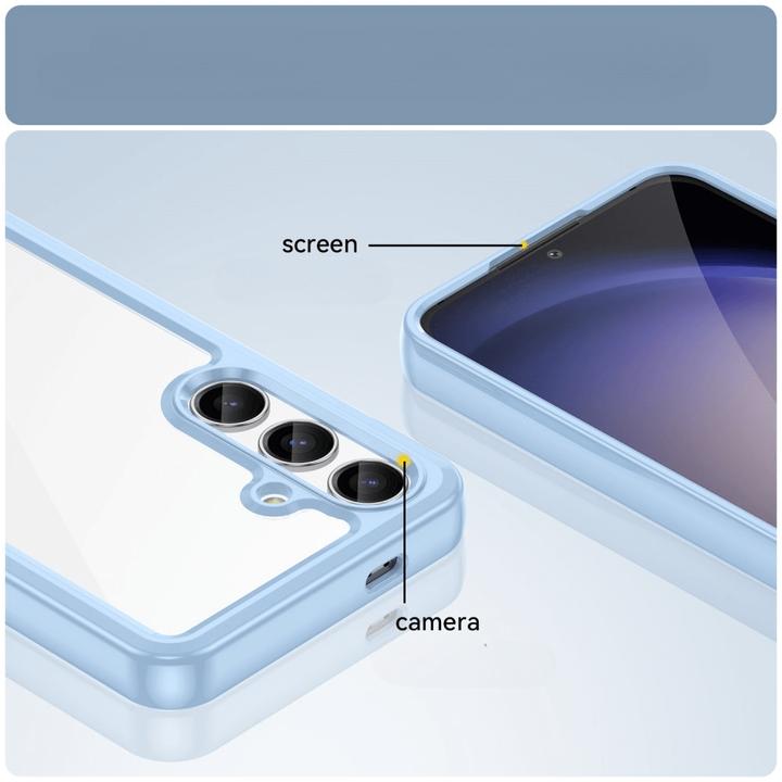 Produktbild Cover-Discount Galaxy S25+ Plus - Schützende Acryl-Handyhülle mit erhöhtem Rand (Samsung Galaxy S25+)