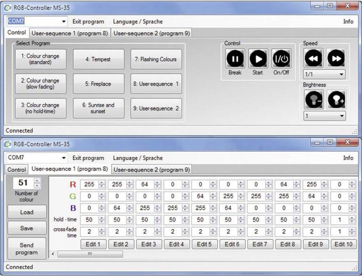 Actual product image Tru Components LED dimmer MS-35 57 mm 54 mm 3