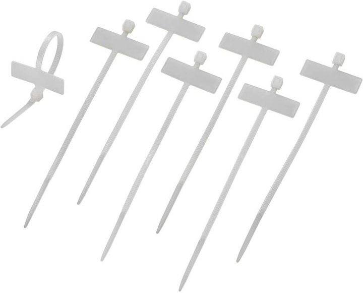Produktbild Tru Components Kabelbinder mit Beschriftungsfeld (100 mm, 100 Stk.)