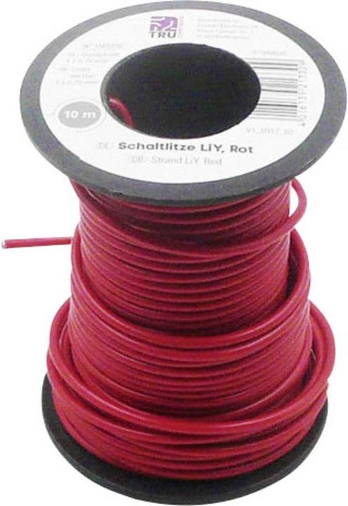 Produktbild Tru Components LiY Schaltlitze (10 m)