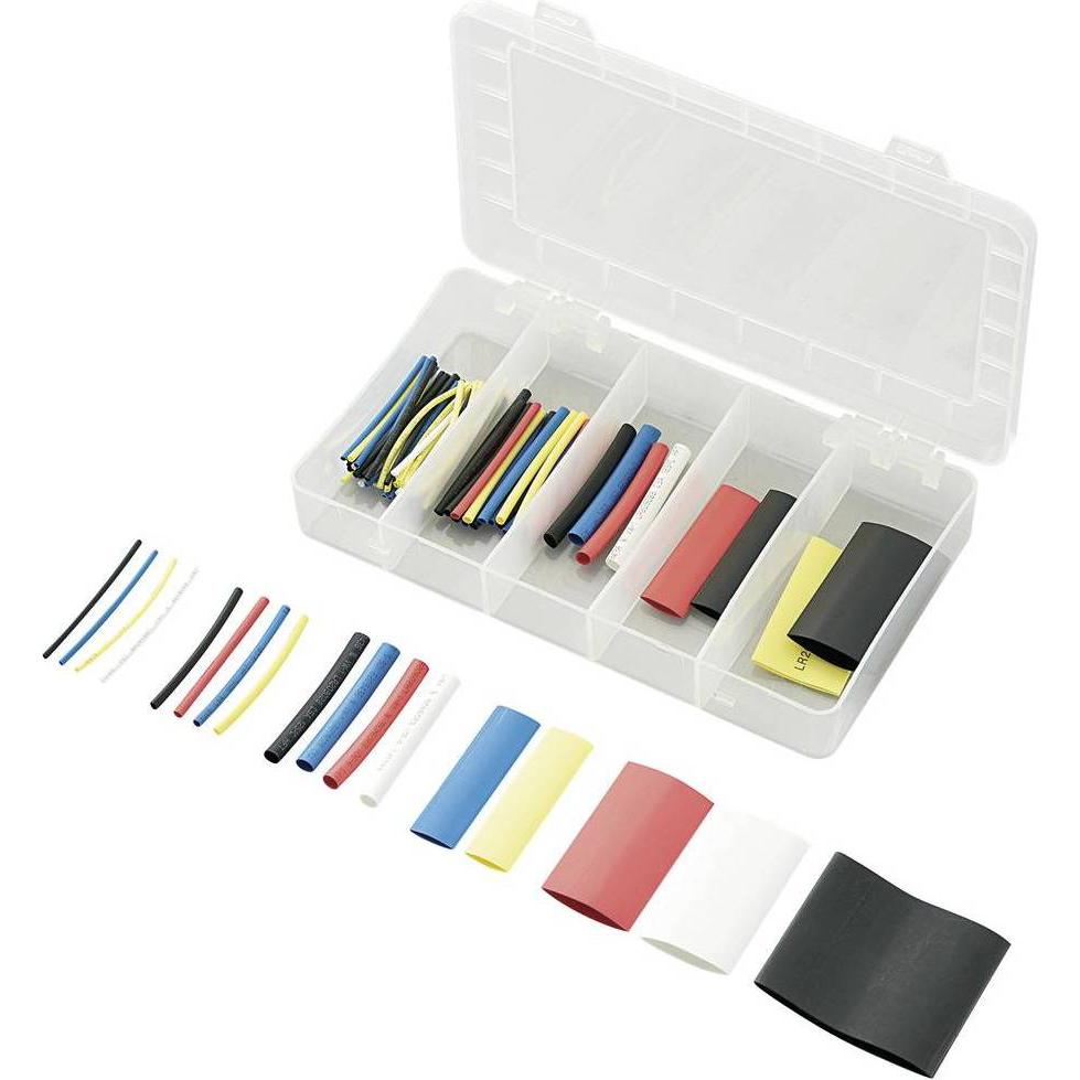 Tru Components, Schrumpfschlauch, Schrumpfschlauchsortiment Schr (119 x)