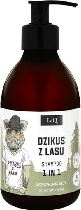 Produktbild LaQ Wild Boar Men's Gift Set Shampoo 300ml, Butter 50ml, Soap Bar 85g (300 ml, Flüssiges Shampoo)