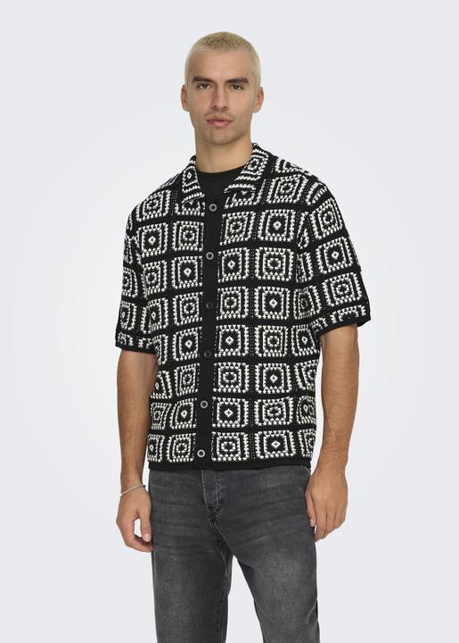 Produktbild Only & Sons ONSBART Gestricktes Polo-Hemd Polo (XXL)