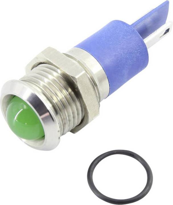 Actual product image Tru Components LED signal light green 24 V DC