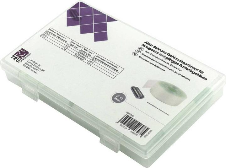 Produktbild Tru Components TC-6793932 Akkuschrumpfschlauc (3x)