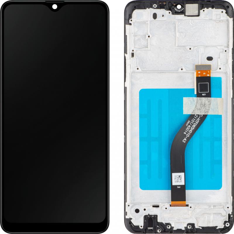 MP Display Unit für Galaxy A20s A207, Aftermarket, Schwarz (Écran), Pièces de rechange pour appareils mobiles