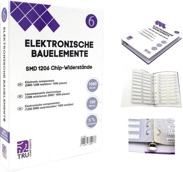 Produktbild Tru Components Sortiments-Album für Bauteile, Buch 6