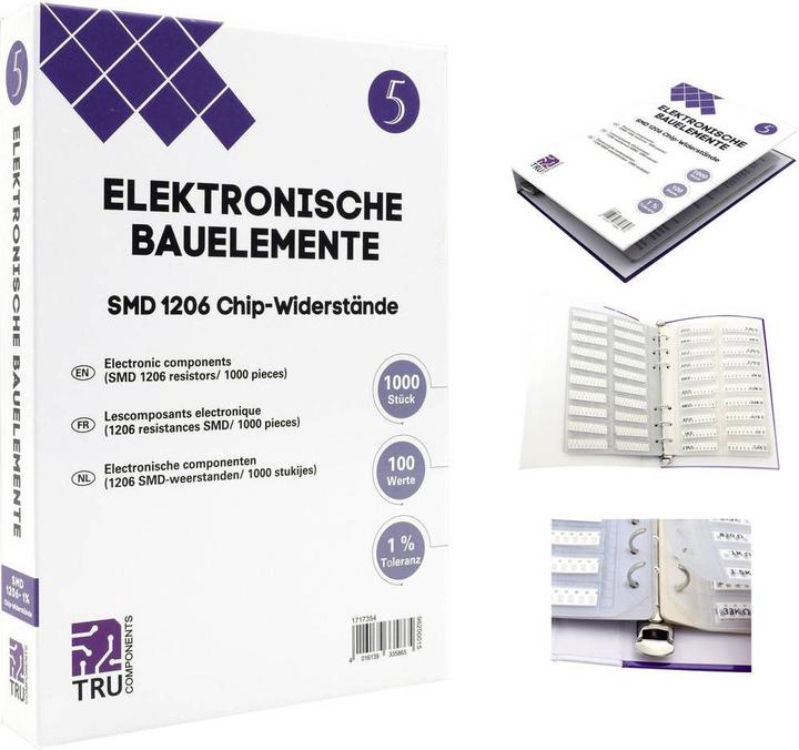 Produktbild Tru Components Sortiments-Album für Bauteile, Buch 5