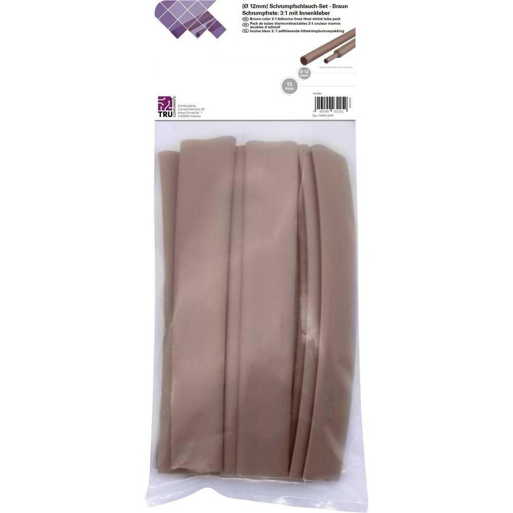 Tru Components, Schrumpfschlauch, Schrumpfschlauchsortiment (15 x)