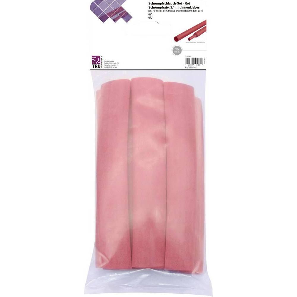 Tru Components, Schrumpfschlauch, Schrumpfschlauchsortiment (15 x)