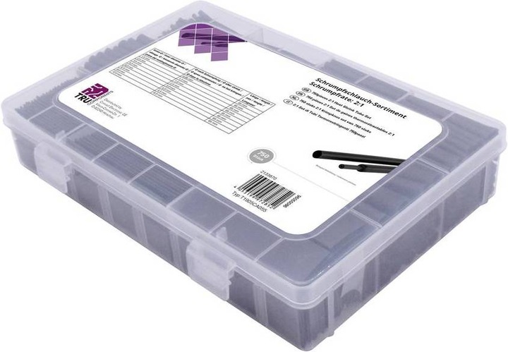 Actual product image Tru Components Shrink hose assortment 2:1, 750 pieces (750 x)