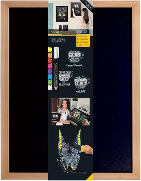 Immagine prodotto Securit Woody (Lavagna, 40 x 60 cm)
