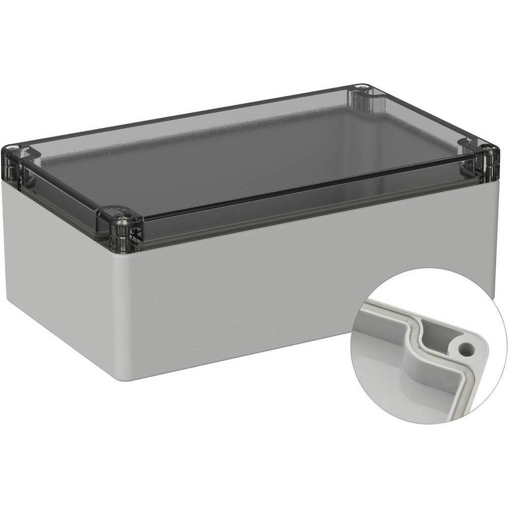 Tru Components Universal-Gehäuse (Gehäuse), Elektronikzubehör + Gehäuse, Grau
