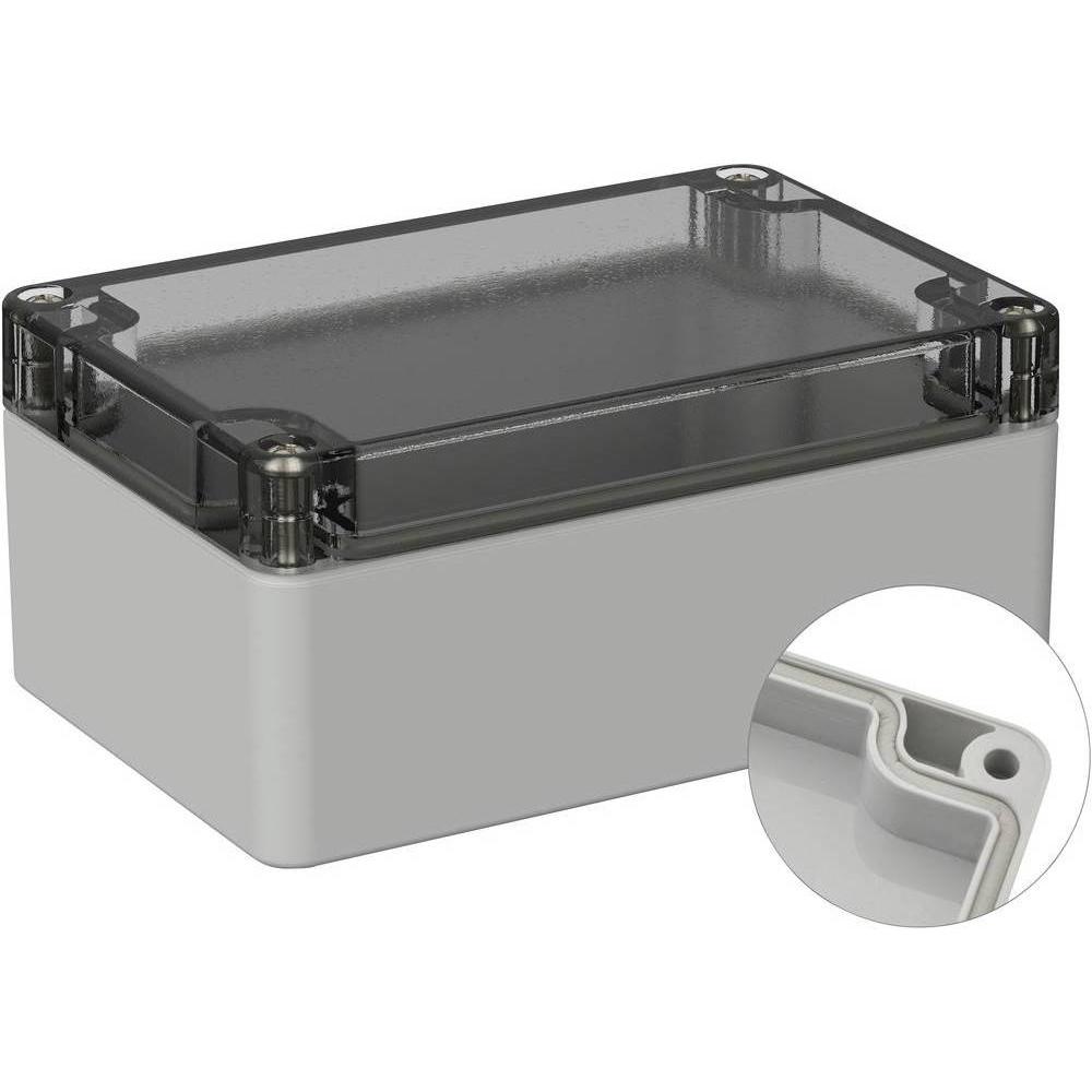 Tru Components Universal-Gehäuse (Gehäuse), Elektronikzubehör + Gehäuse, Grau