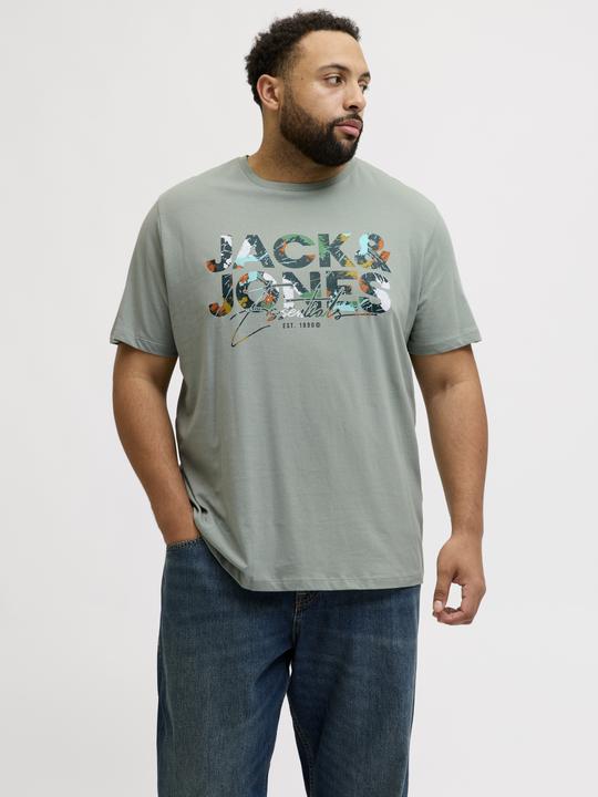 Actual product image Jack & Jones Plus Size Logo T-shirt T-shirt (7XL)