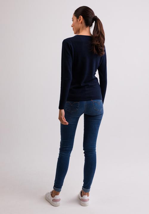 Actual product image Cash-Mere Cashmere V-neck Sweater (XS)