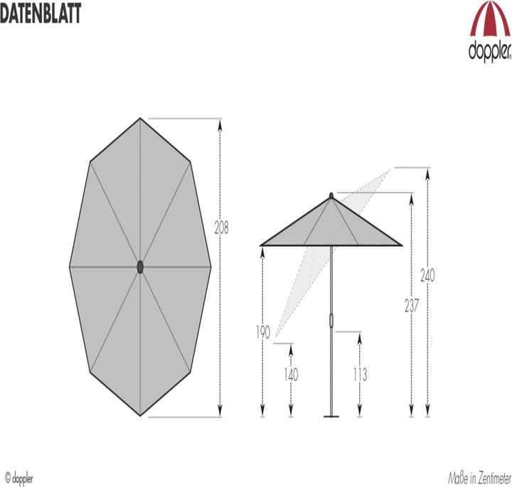 Produktbild Doppler Active Green Edition (2.10 m)
