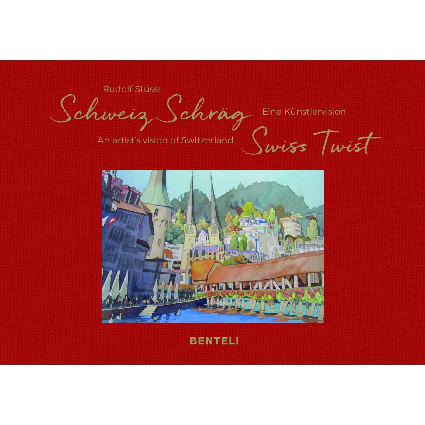 Thumbnail - Schweiz Schräg. Eine Künstlervision, Sachbücher von Rudolf Stüssi