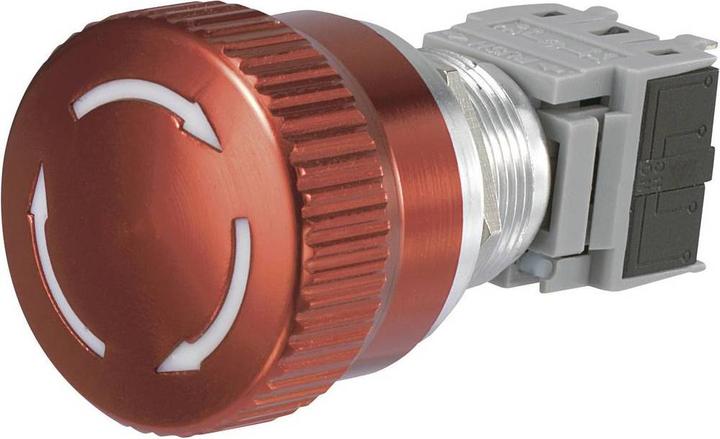 Produktbild Tru Components Metall-Not-Aus-Schalter 250 V/AC 5 A LAS1-BGQ