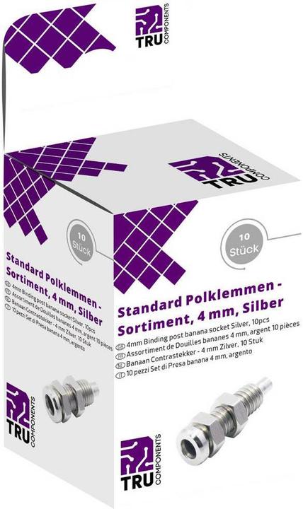 Produktbild Tru Components Standard Polklemmen Sortiment