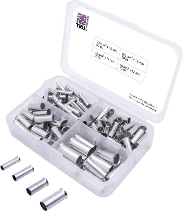 Actual product image Tru Components Wire end ferrule assortment