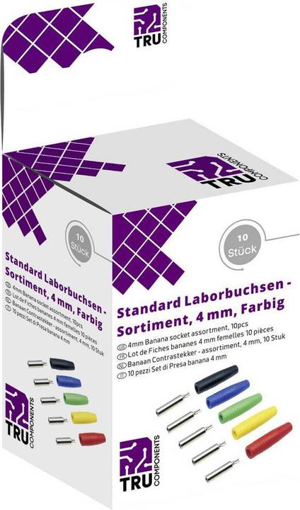 Produktbild Tru Components Laborbuchsen Sortiment