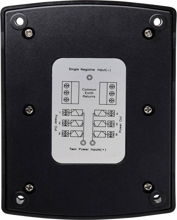 Actual product image Tru Components s holder for 6 fuses 32V/30A (30 A)