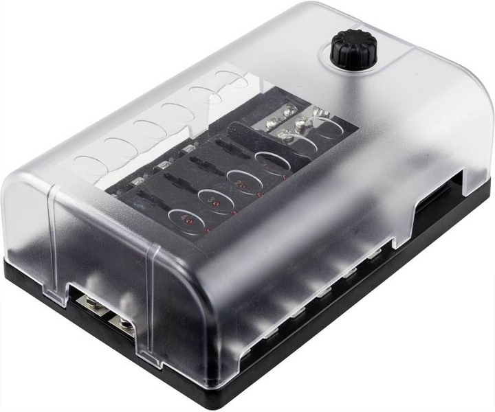 Immagine prodotto Tru Components Portafusibili per auto portafusibili piatto per 12 fusibili 32V/30A (30 A)