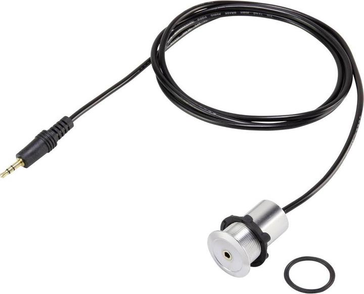 Tru Components Klinkeneinbaubuchse 3.5 mm (1.45 m, 2.5mm Klinkenkabel)