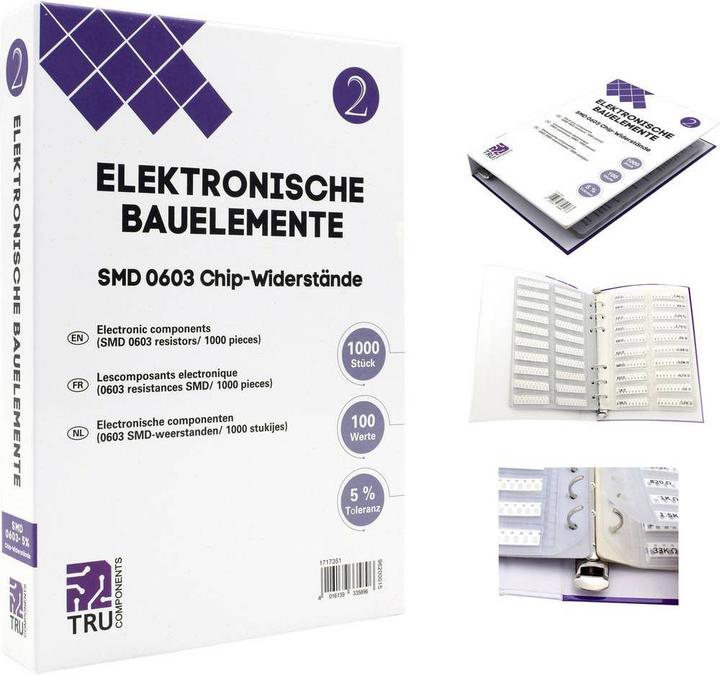 Actual product image Tru Components Assortment album for components, book 2