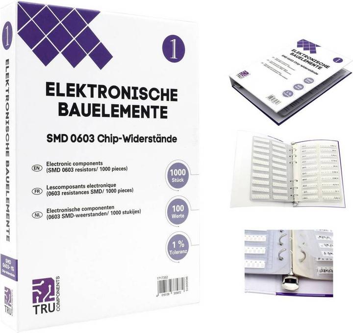 Image du produit Tru Components Album d'assortiment pour les composants, livre 1