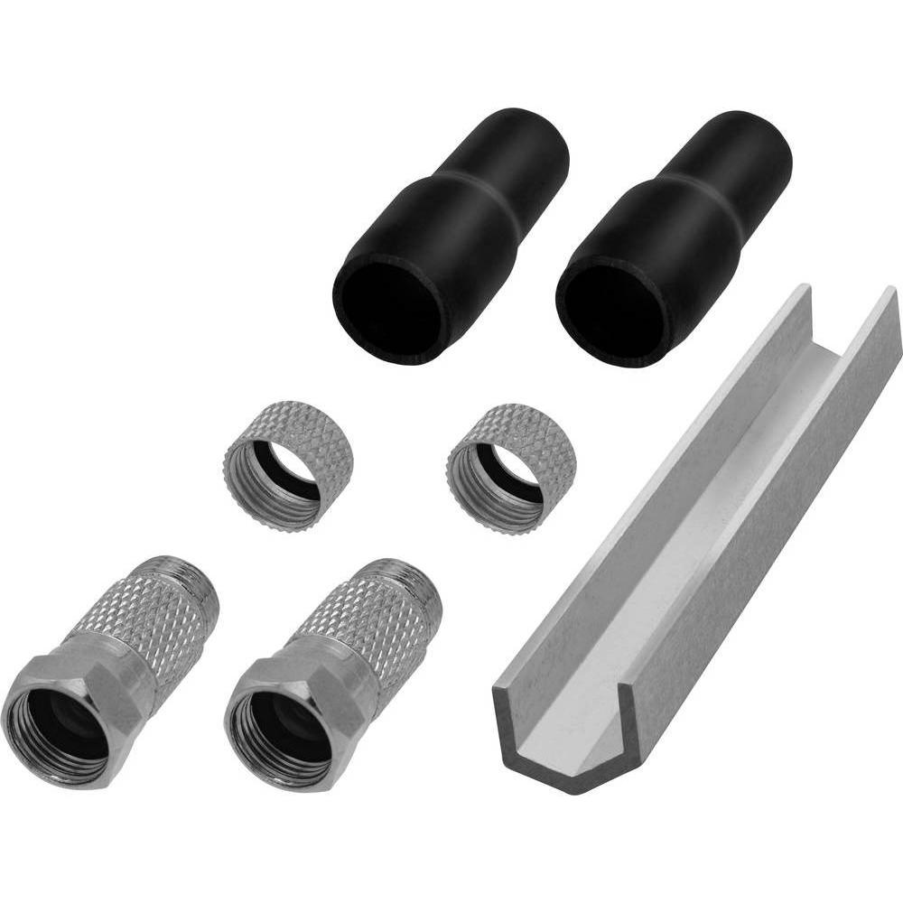 Tru Components F-Stecker Set Twin (Antennenkabel), Antennenkabel