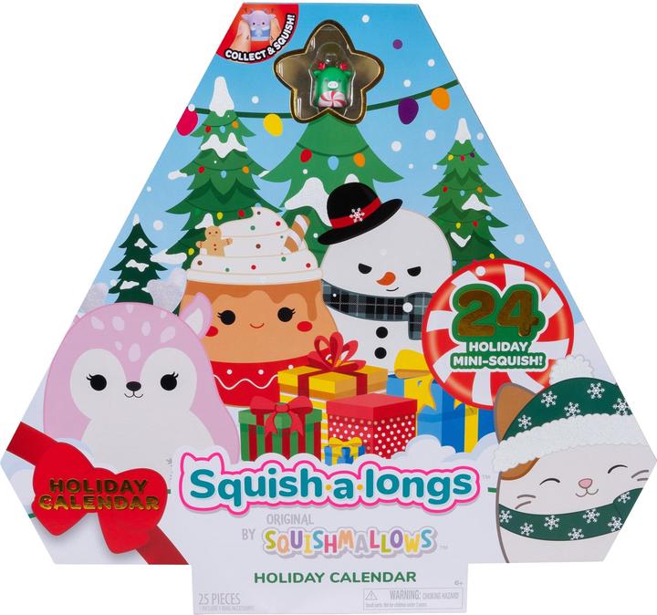 Produktbild Jazwares Squishalongs Adventskalender 25