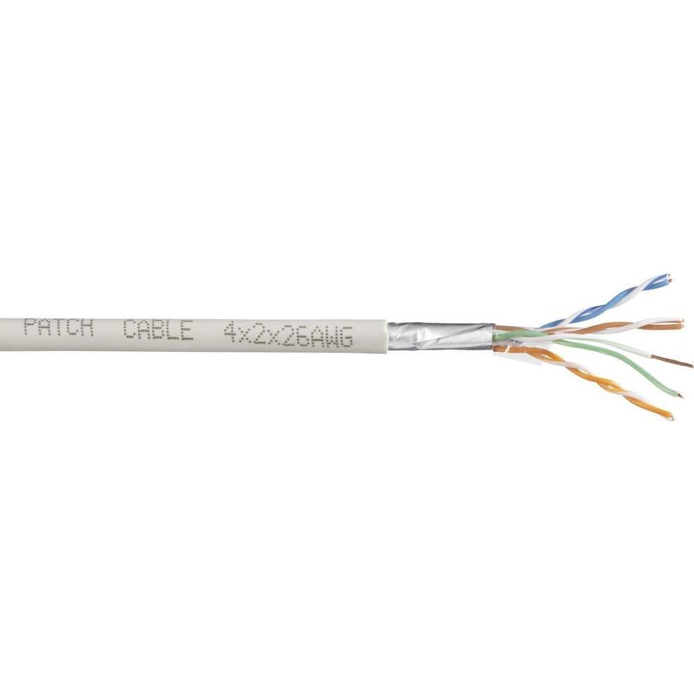 Tru Components CCA Netzwerkkabel (F/UTP, CAT6, 50 m), Netzwerkkabel