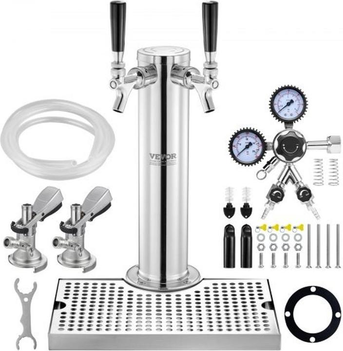 Actual product image Vevor Kegerator Tower Kit