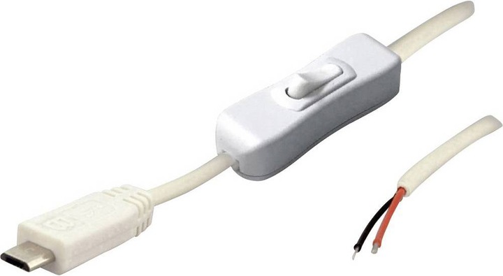 Produktbild Tru Components USB Anschlussleitung mit Schalter