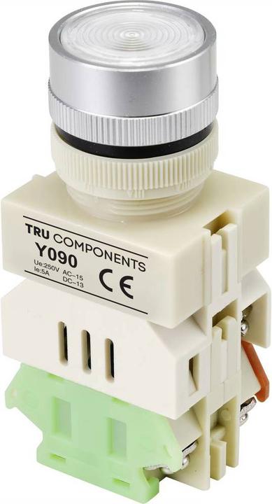Produktbild Tru Components Drucktaster beleuchtet 22 mm