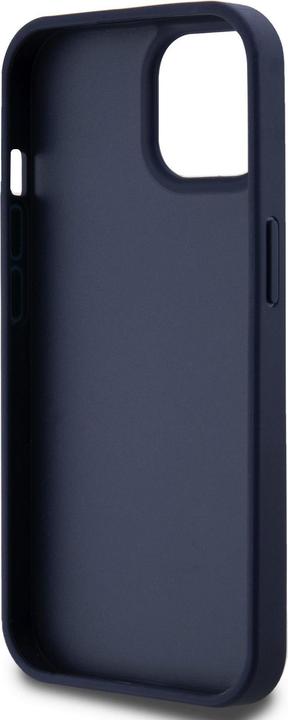 Produktbild DKNY DKHCP15SPRTHSLB iPhone 15 / 14 / 13 6.1" niebieski/blue hardcase Leather Mono Stripe & Metal Lo (Apple iPhone 13, Apple iPhone 14, Apple iPhone 15)